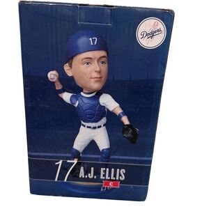 Los Angeles Dodgers AJ Ellis Bobblehead 2014 Stadium Giveaway SGA Catcher #17